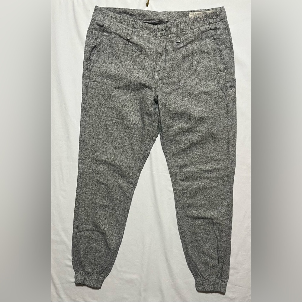 Rag & Bone Charcoal Textured Jeans